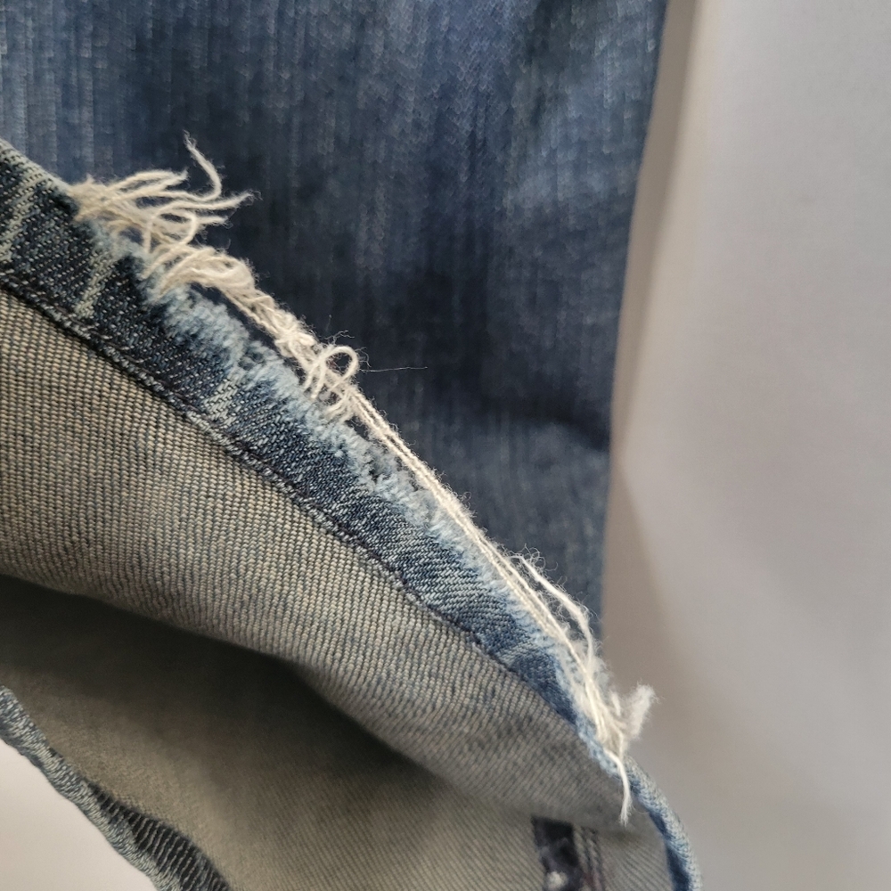 Seven 7 Women's Straight Leg Denim Jeans Dark Wash 12 - Picture 12 of 16